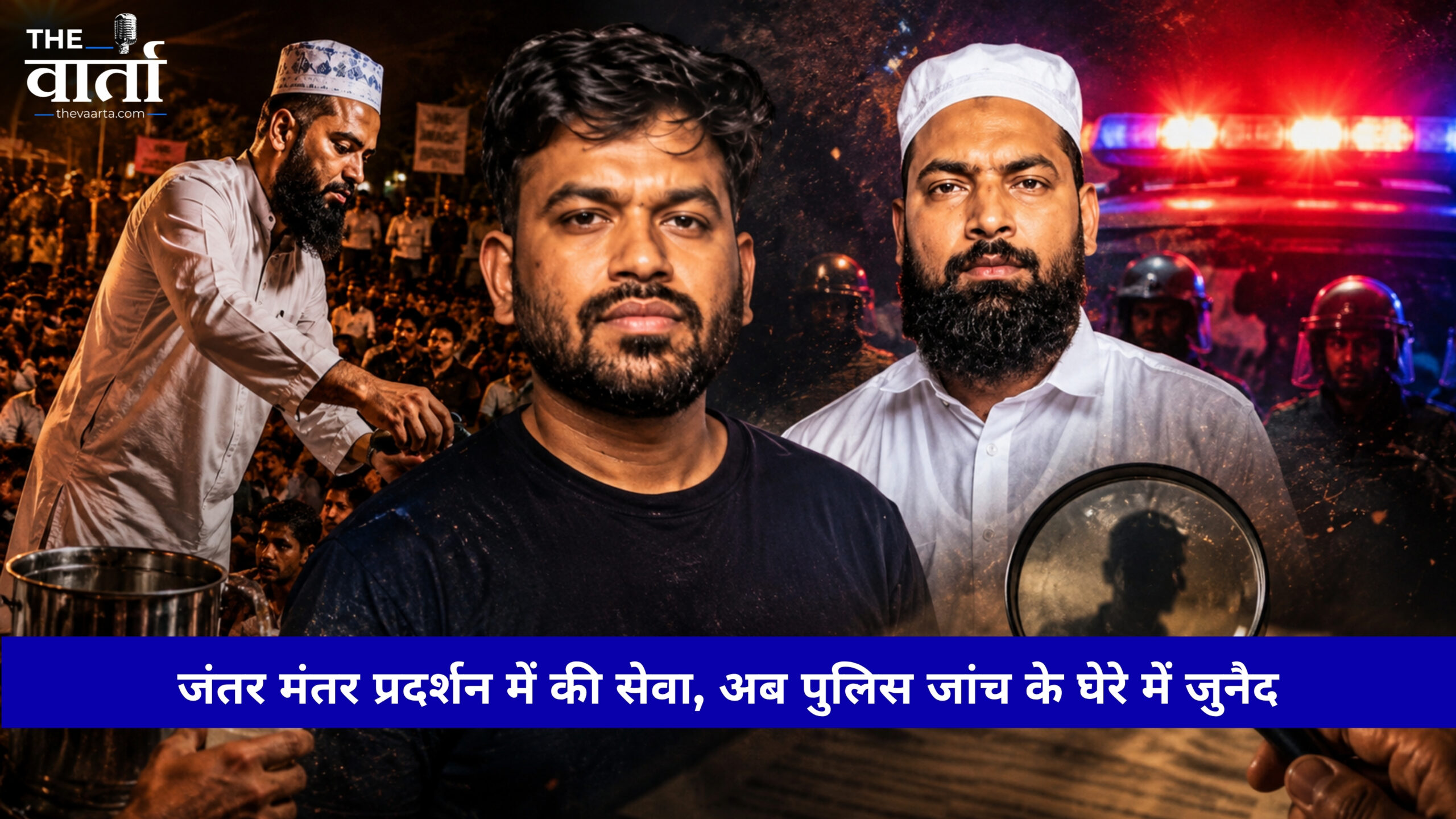 CJP प्रोटेस्ट में छात्रों को खाना खिलाने वाले जुनैद जांच के घेरे में, पूछताछ से बढ़ रही परेशानी