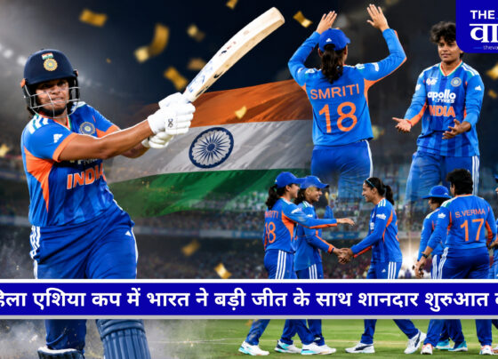 महिला एशिया कप 2026 में शेफाली वर्मा की 64 रनों की शानदार पारी