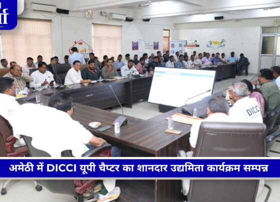 DICCI अमेठी कार्यक्रम में शामिल SC/ST उद्यमी