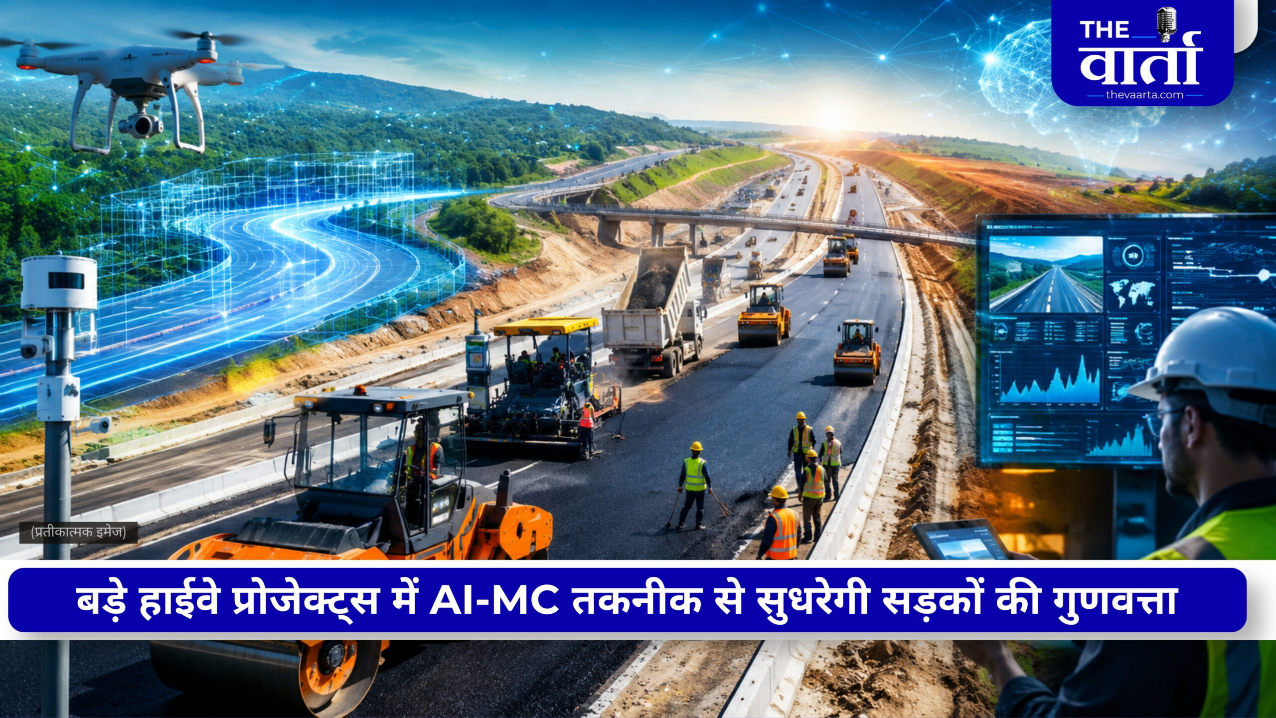 अब AI तकनीकी से बनेंगे हाईवे, सरकार ने AI-MC को किया अनिवार्य