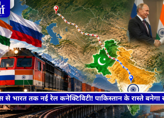 Russia India Rail Link के संभावित रेल कॉरिडोर से भारत रूस व्यापार