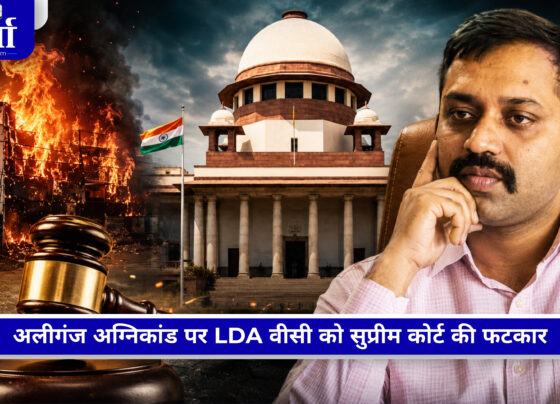 अलीगंज अग्निकांड मामले में सुप्रीम कोर्ट की सख्त कार्रवाई, LDA उपाध्यक्ष को अवमानना नोटिस