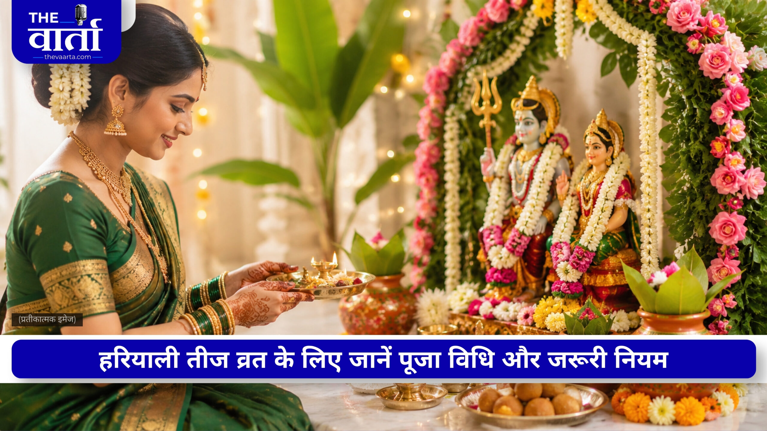 Hariyali Teej 2026: पहली बार रख रही हैं व्रत तो ऐसे करें पूजा, जानें नियम और महत्व