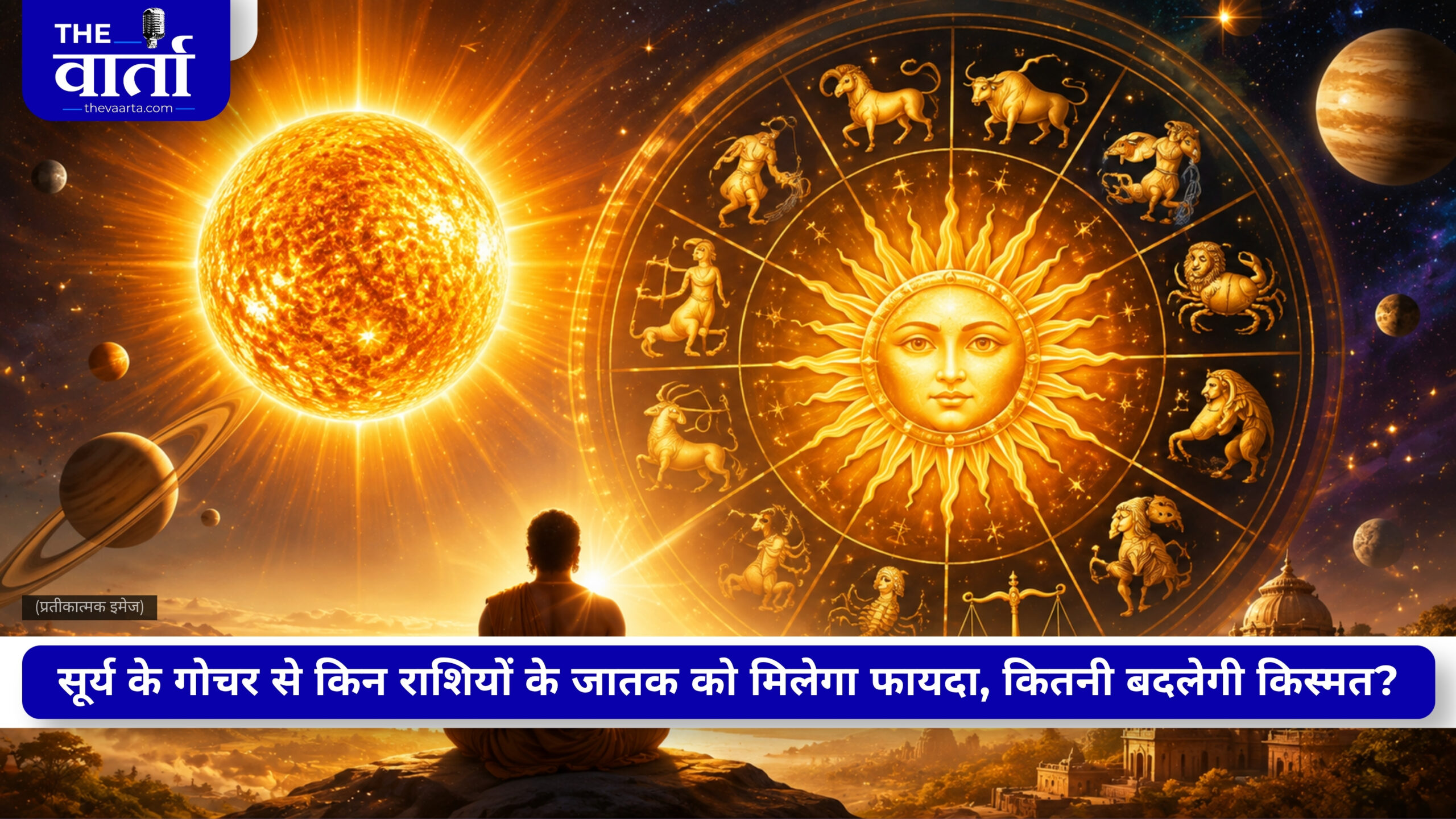 साप्ताहिक राशिफल: सूर्य के गोचर से इन 5 राशियों की बदलेगी किस्मत, करियर और धन के मामले में मिलेंगे शुभ संकेत