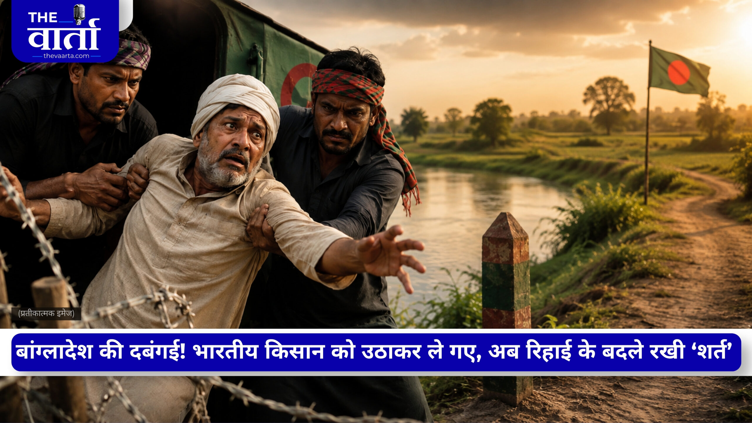 भारतीय किसान को सीमा पार ले जाने का आरोप, अब रिहाई के बदले एक घुसपैठिए को छोड़ने की मांग