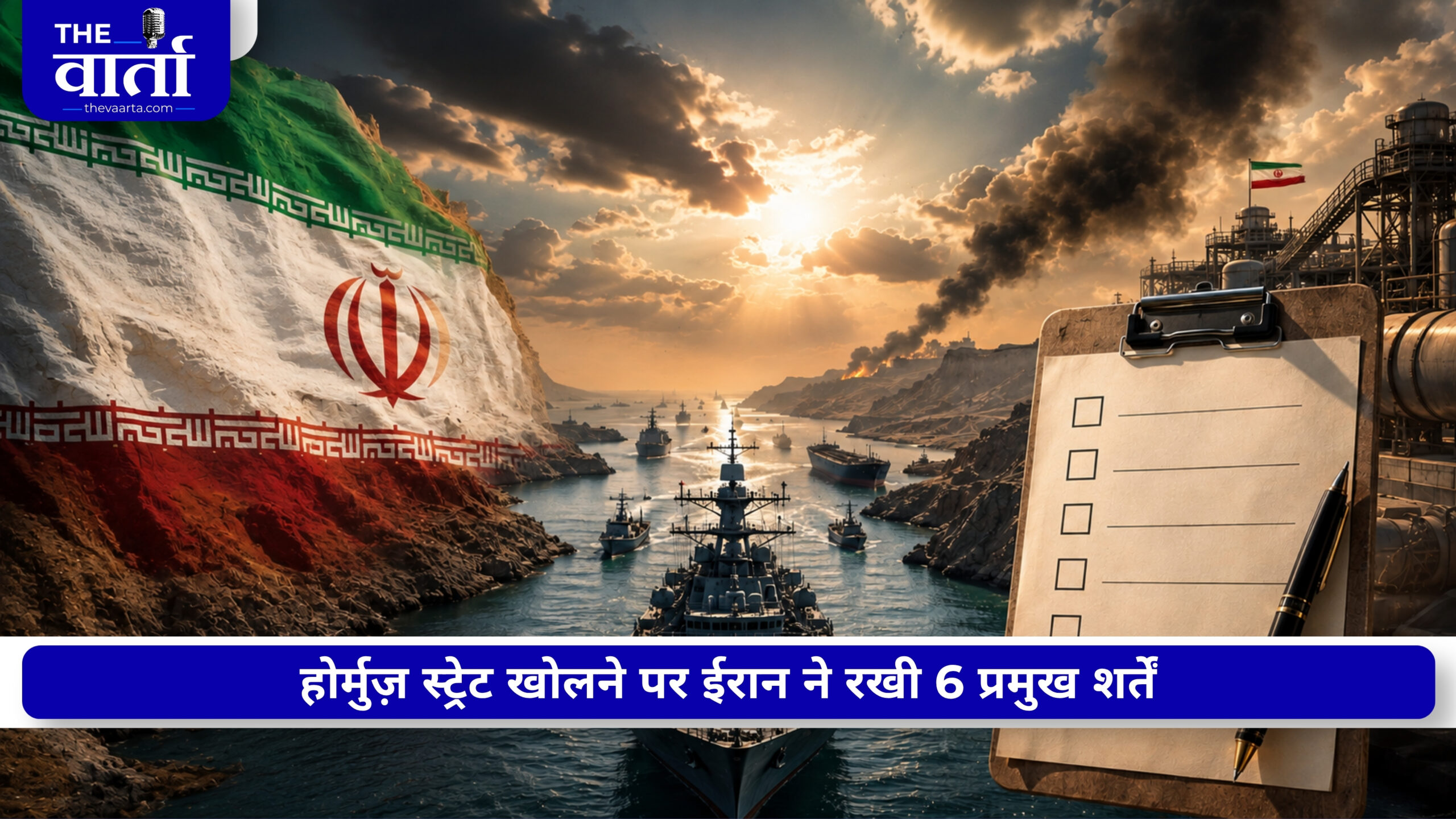 होर्मुज़ स्ट्रेट खोलने के बदले ईरान की 6 शर्तें, अमेरिका के सामने बढ़ी बड़ी चुनौती