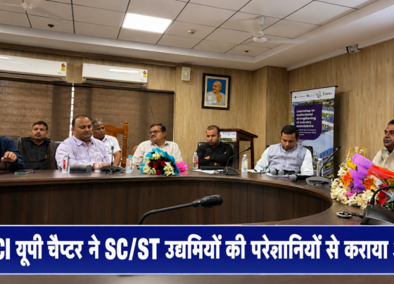 DICCI उत्तर प्रदेश अध्यक्ष मनीष वर्मा SIDBI Grant Thornton सम्मेलन में