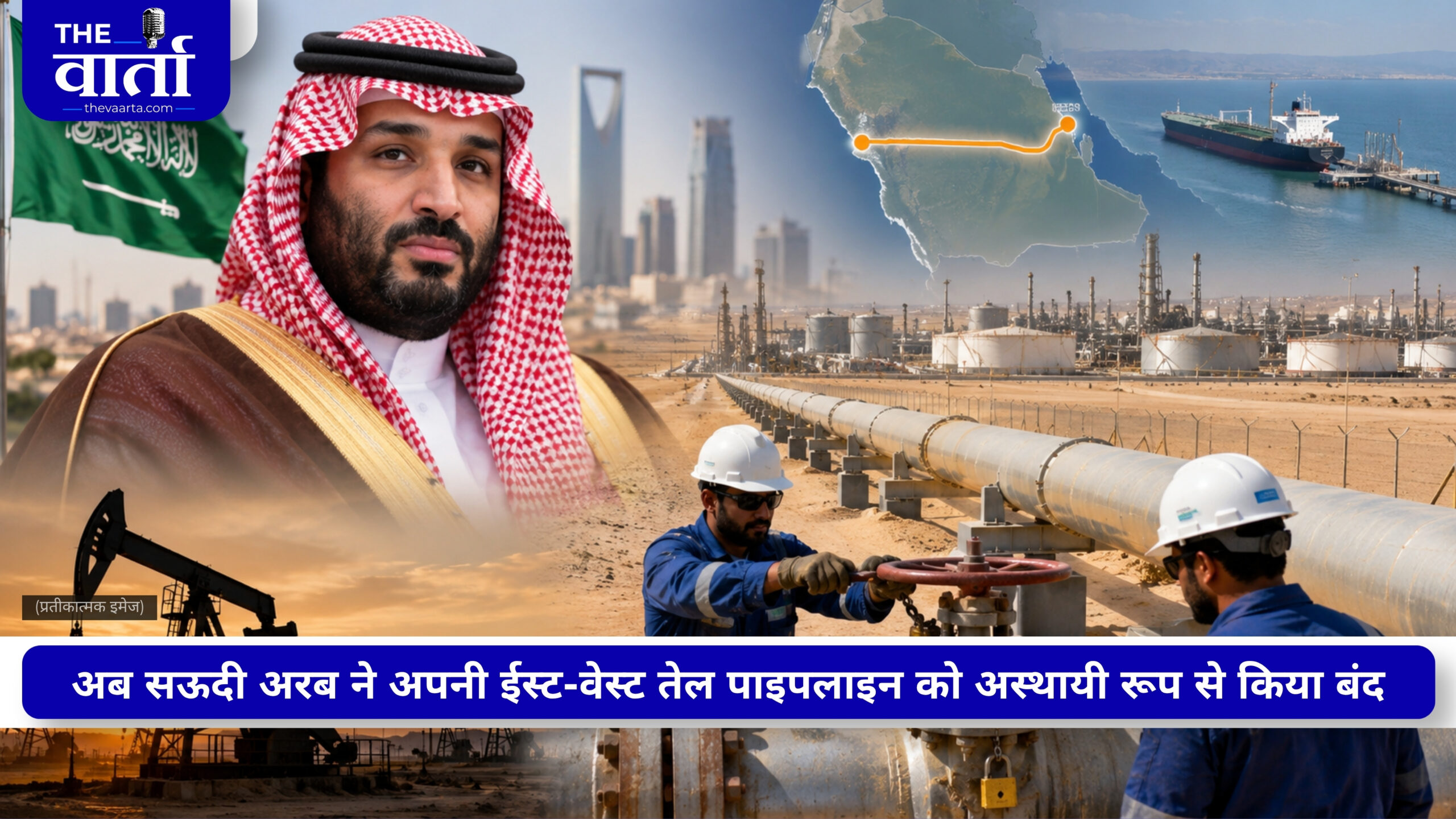 सऊदी की तेल पाइपलाइन पर ड्रोन अटैक, 50 लाख बैरल रोजाना सप्लाई पर लगा ब्रेक; होर्मुज के बाद लाल सागर का संकट भी गहराया