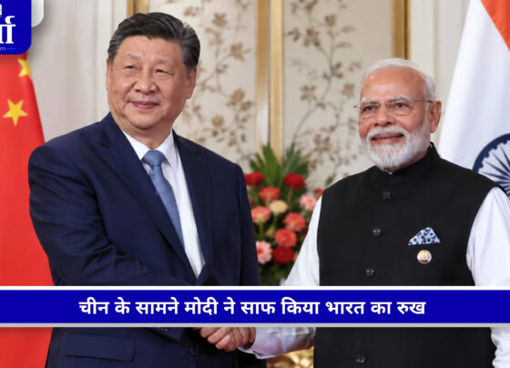 BRICS Summit में प्रधानमंत्री नरेंद्र मोदी और चीनी राष्ट्रपति शी जिनपिंग की मुलाकात