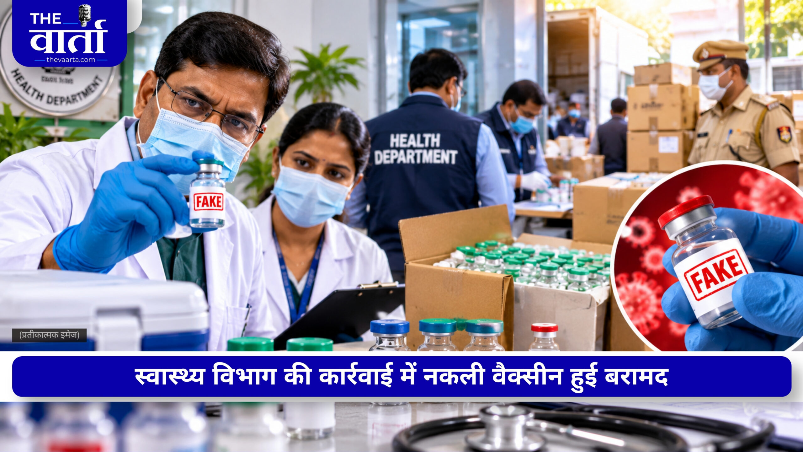 असली बैच नंबर पर बिक रही थी नकली Anti-rabies vaccine, 4 गिरफ्तार