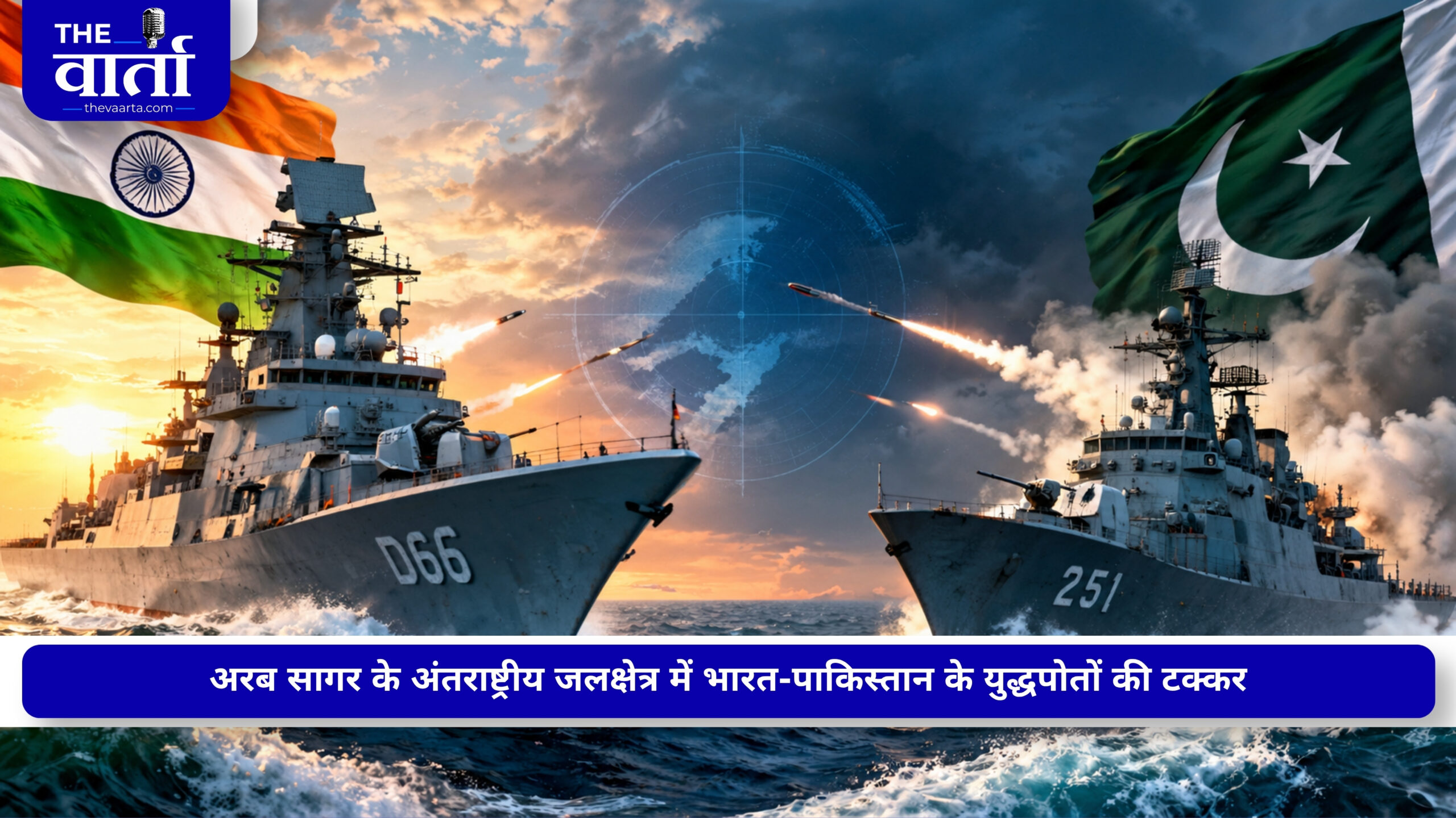 INS कोलकाता के करीब पहुंचा PNS हुनैन, टक्कर के बाद पाकिस्तान ने भारत पर लगाए आरोप