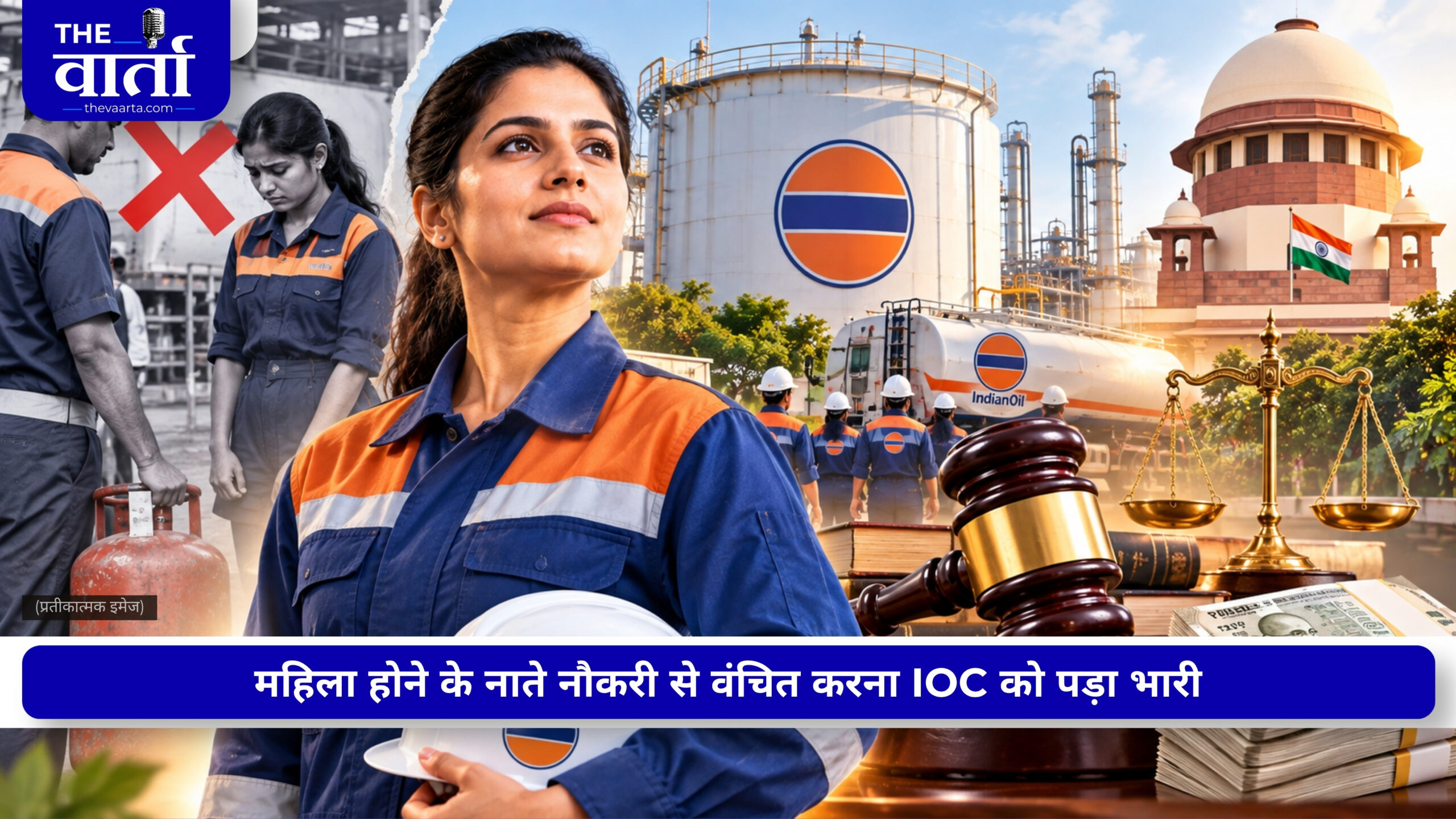 महिला सिलेंडर नहीं उठा पाएगी कहकर नौकरी नहीं दी, अब IOC को देना होगा 12 लाख मुआवजा
