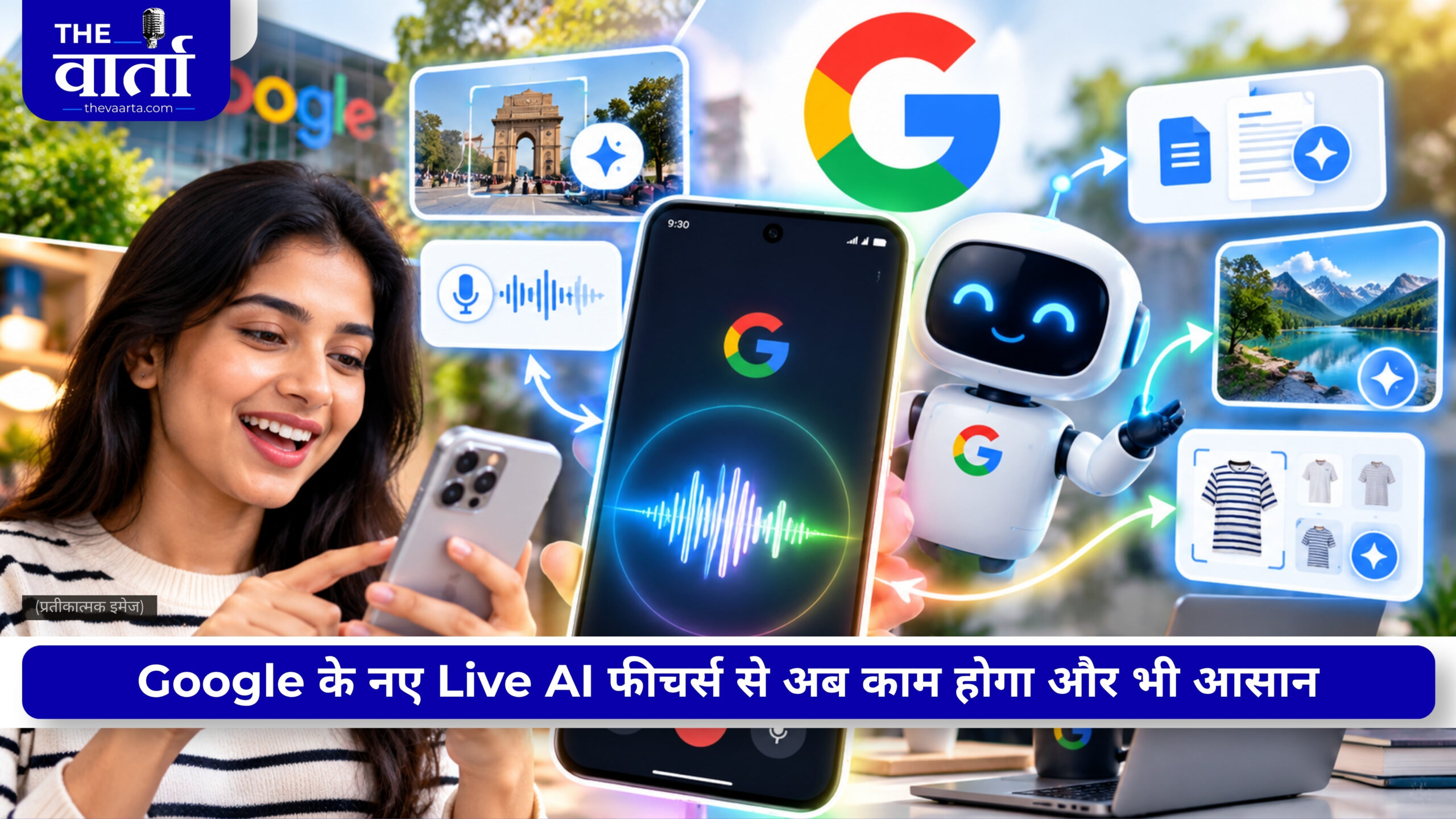 Google का AI इकोसिस्टम हुआ और स्मार्ट, Gmail-Docs-Keep में आया Voice फीचर, बोलकर हो जाएंगे सारे काम