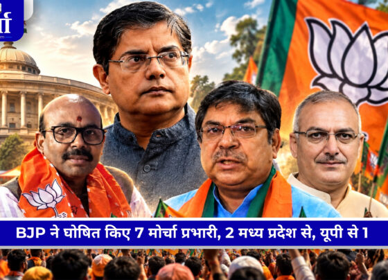 BJP की नई टीम और 7 मोर्चों के नवनियुक्त प्रभारी