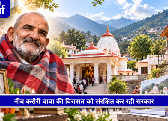 नीब करोरी बाबा के आध्यात्मिक पर्यटन सर्किट की तस्वीर