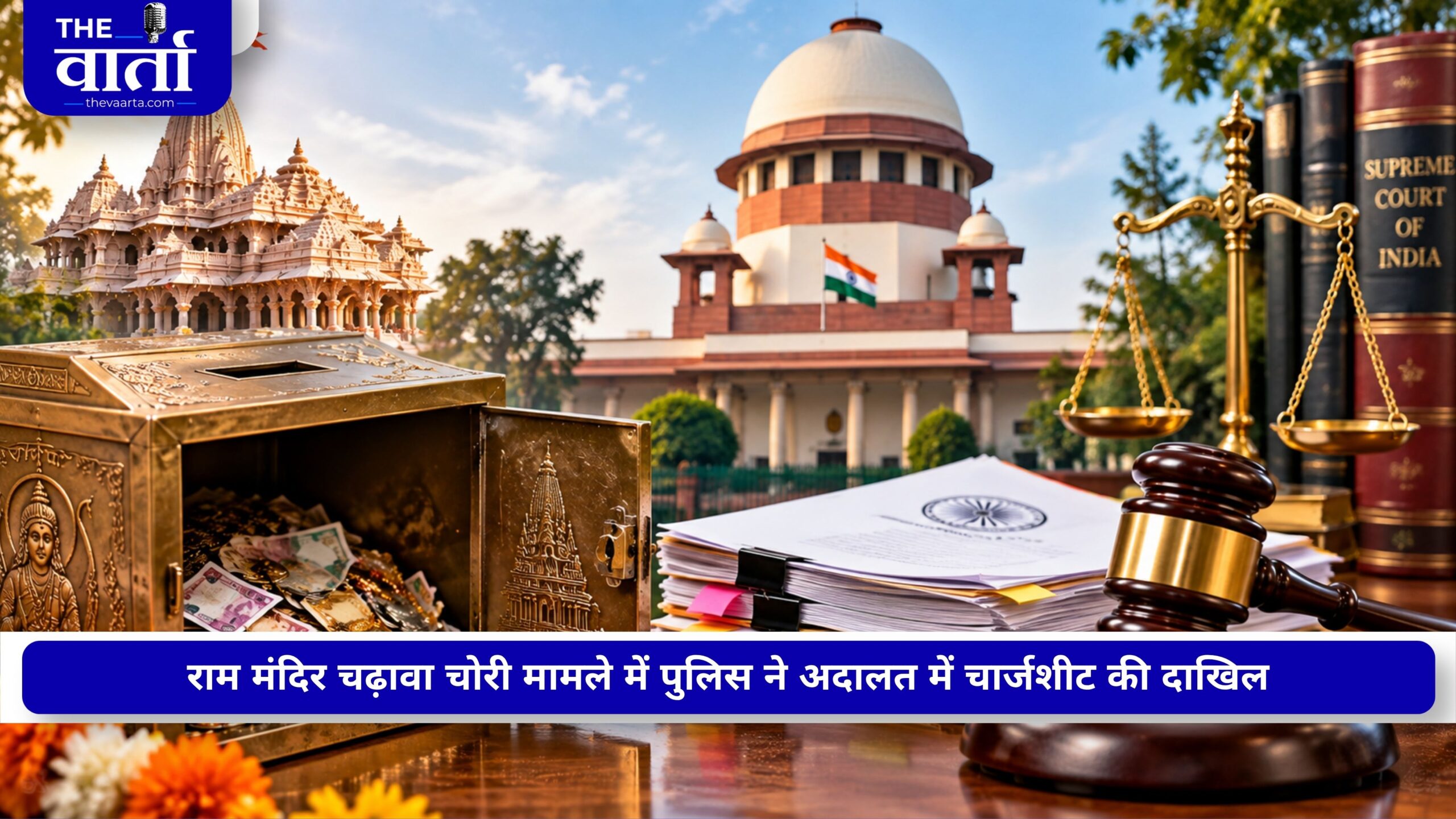 राम मंदिर चढ़ावा चोरी केस में 8 आरोपियों पर चार्जशीट, कोर्ट में हंगामा; वकीलों ने किया कार्य बहिष्कार