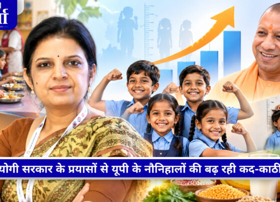 राष्ट्रीय पोषण माह के दौरान बच्चों के पोषण पर जोर