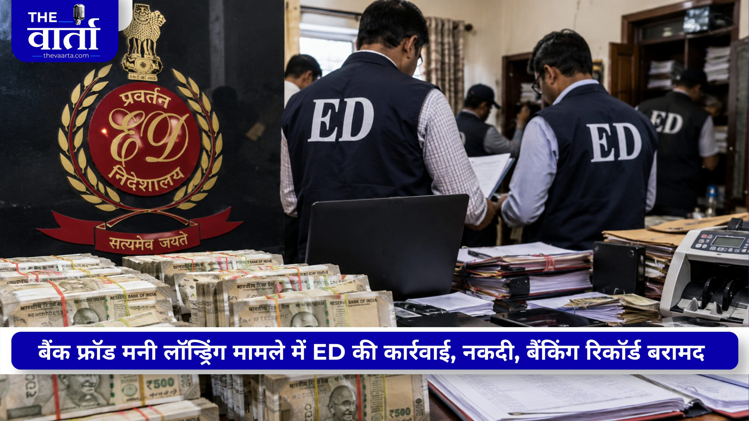 बैंक फ्रॉड केस में चला ED का हंटर, मुंबई और दिल्ली के 11 ठिकानों पर छापेमारी