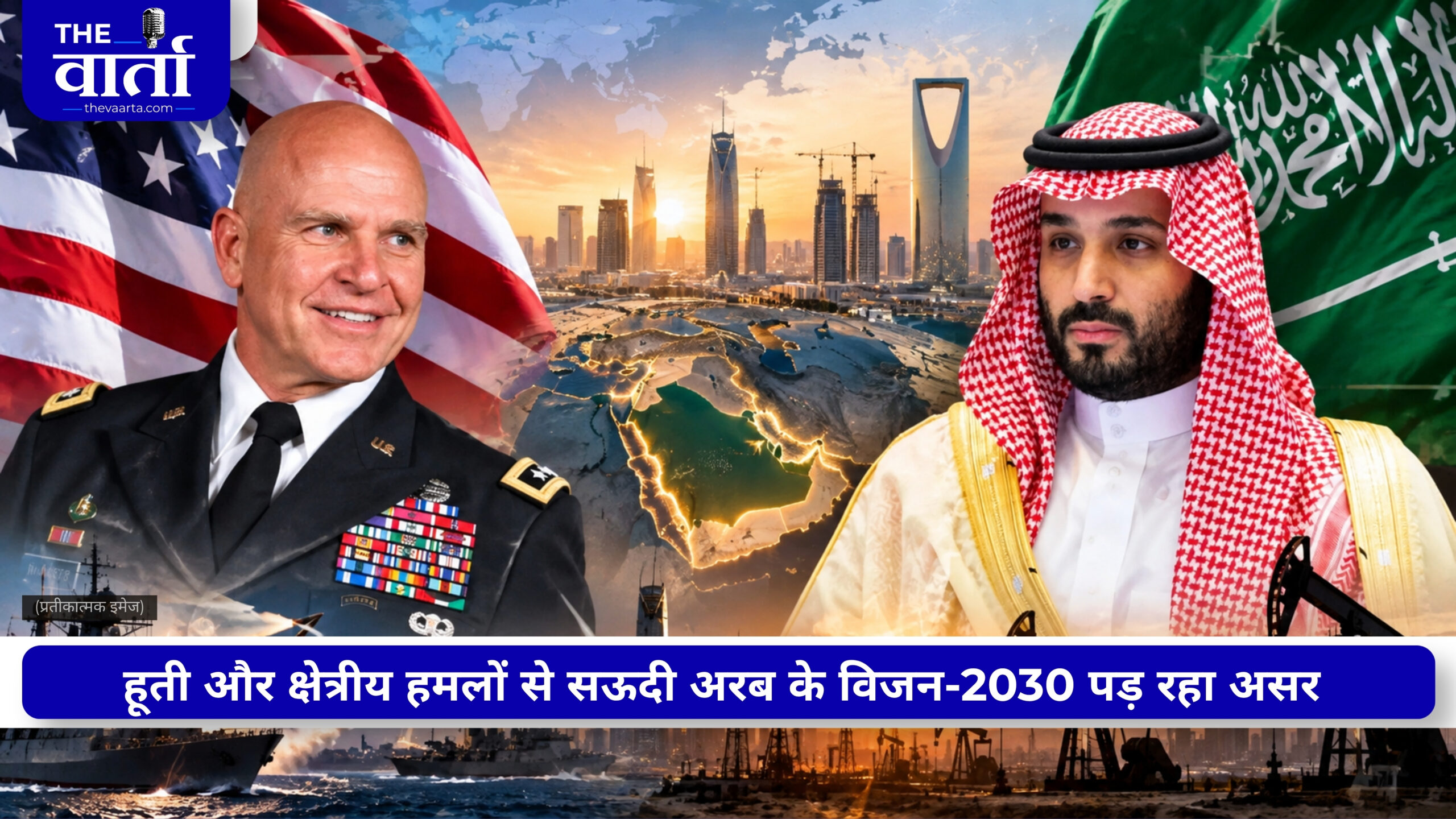 चारों तरफ से सऊदी अरब पर मडराता खतरा, Vision 2030 के सामने भी नई चुनौती; मैकमास्टर ने उठाए सवाल