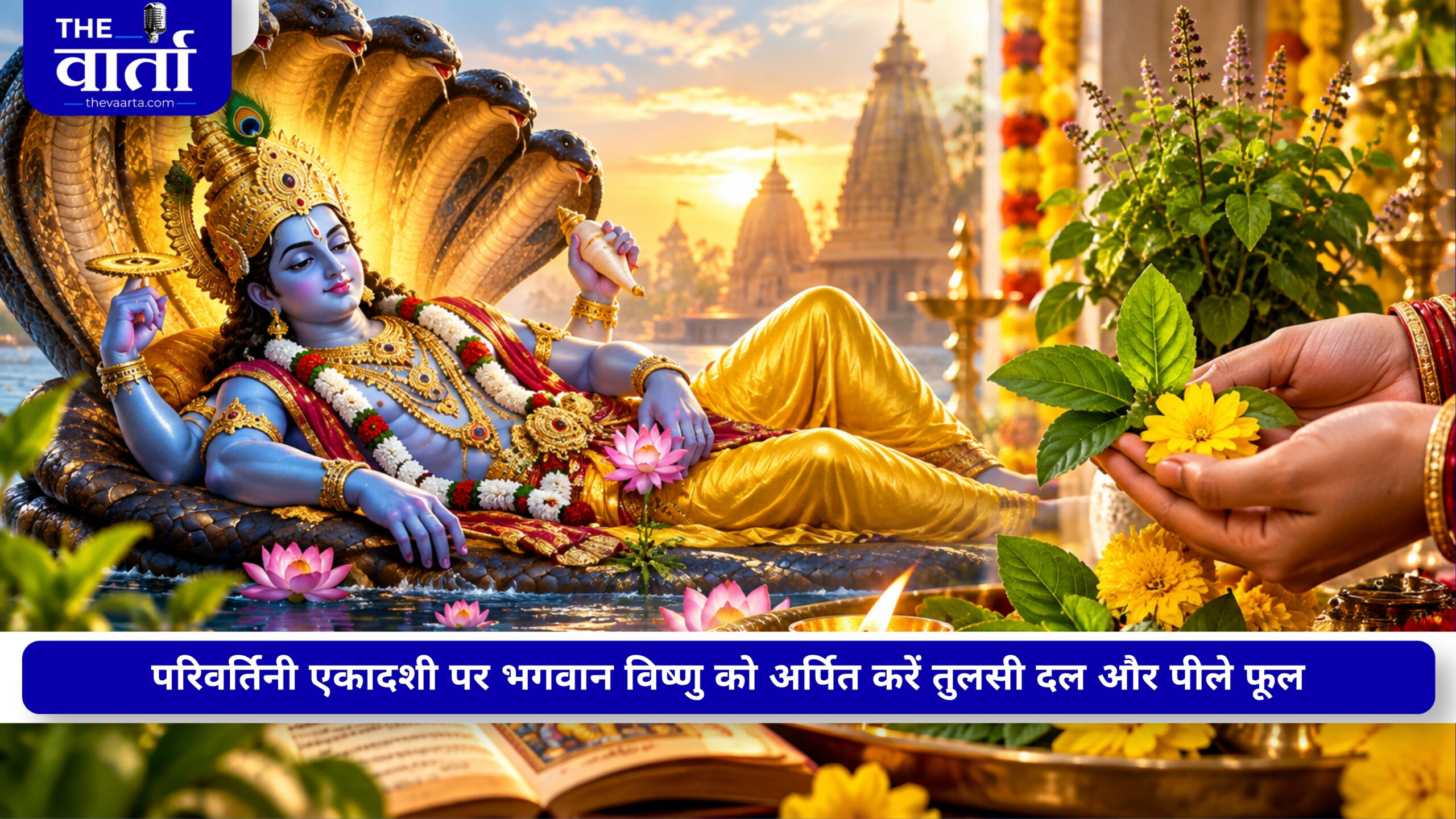 परिवर्तिनी एकादशी 2026: आज रखा जा रहा है व्रत, जानें पूजा विधि, शुभ मुहूर्त और श्रीहरि को क्या चढ़ाएं