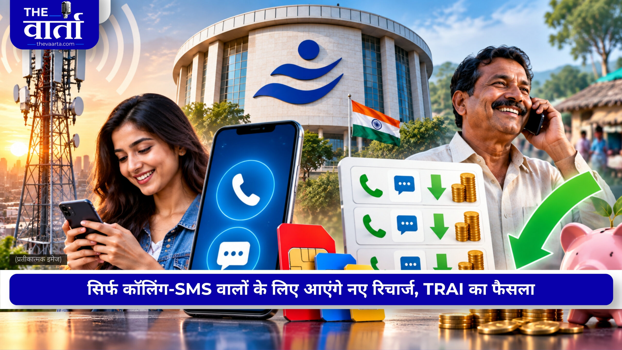 TRAI का फैसला सस्ते होंगे मोबाइल रिचार्ज प्लान, Jio-Airtel-Vi-BSNL पर लागू होगा नया नियम