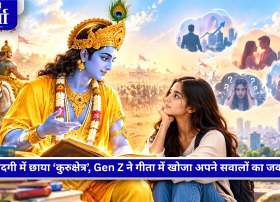 करियर और रिश्तों की उलझन में श्रीकृष्ण की गीता की सीख समझती Gen Z